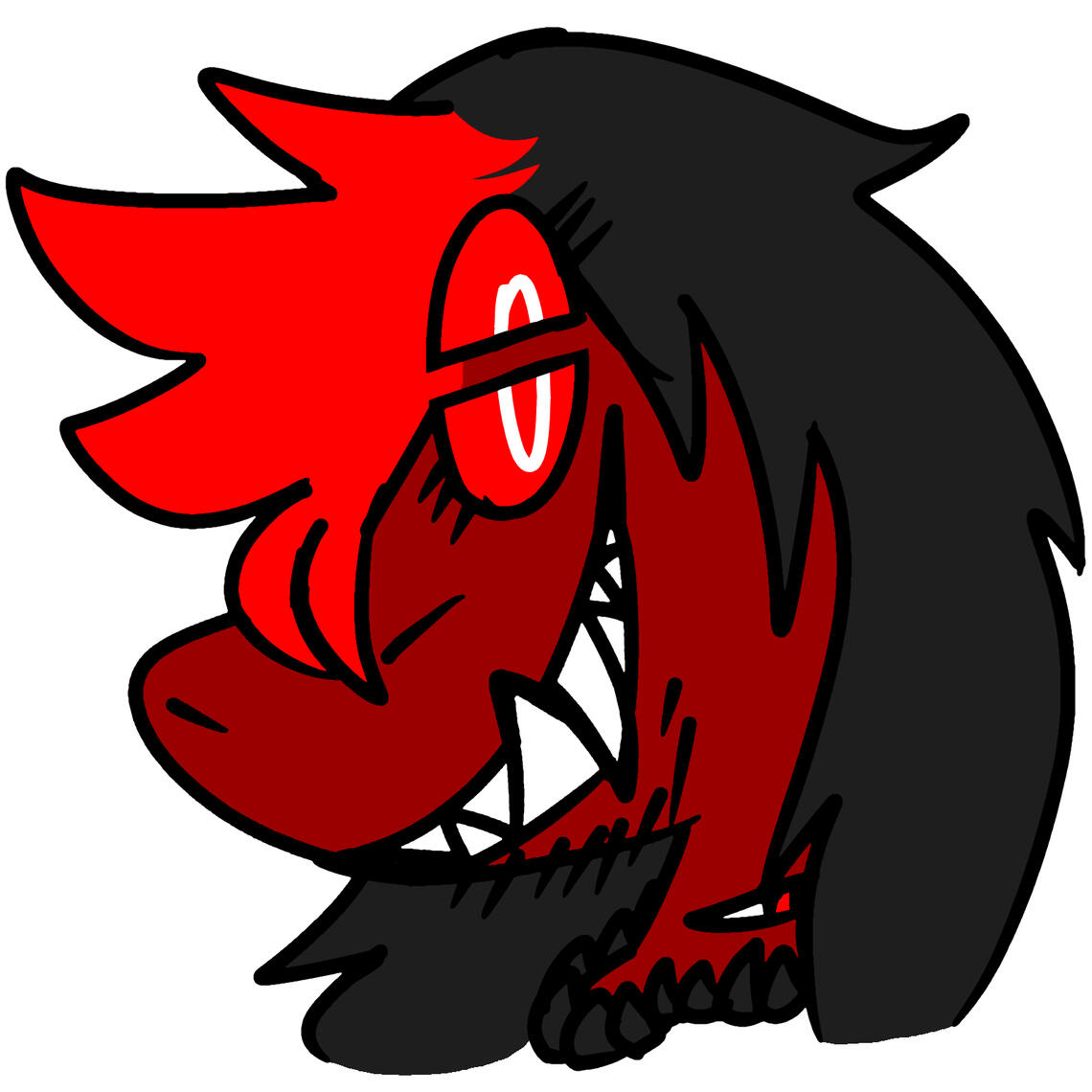 Flaremon. Focal Flare's mascot drawn by ArtSkamper16 on Twitter.